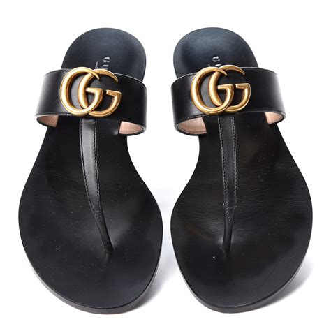 authentic gucci thong sandals.